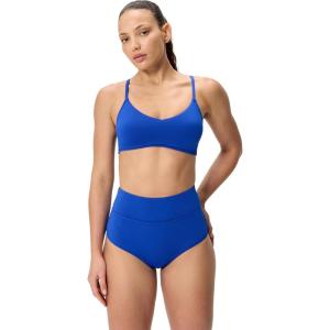 imageSpeedo Womens Swimsuit Bikini Top Essentials with Removable Cups Soft FabricTriangle Deep Sapphire