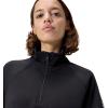 imageSpeedo Unisex Adult Sweatshirt Quarter Zip Pull Over Team Warm Up2024 Team Black