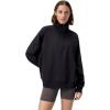 imageSpeedo Unisex Adult Sweatshirt Quarter Zip Pull Over Team Warm Up2024 Team Black