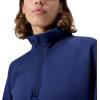 imageSpeedo Unisex Adult Sweatshirt Quarter Zip Pull Over Team Warm Up2024 Team Navy