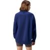 imageSpeedo Unisex Adult Sweatshirt Quarter Zip Pull Over Team Warm Up2024 Team Navy