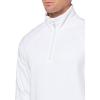 imageSpeedo Unisex Adult Sweatshirt Quarter Zip Pull Over Team Warm Up2024 Team White