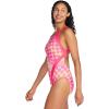 imageSpeedo Womens Swimsuit One Piece Creora Highclo Quantum Splice High Cut SolidFandango Pink