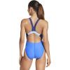 imageSpeedo Womens Swimsuit One Piece Creora Highclo Quantum Splice High Cut SolidFusion Hyper Blue