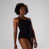 imageSpeedo Womens Swimsuit One Piece Endurance Ultraback Solid Contemporary CutSpeedo Black