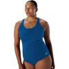 imageSpeedo Womens Swimsuit One Piece Endurance Ultraback Solid Contemporary CutTurkish Sea