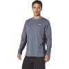 imageSpeedo Mens Uv Swim Shirt Long Sleeve Longview TeeGreyBlack
