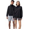 imageSpeedo Unisex Adult Sweatshirt Quarter Zip Pull Over Team Warm Up2024 Team Black