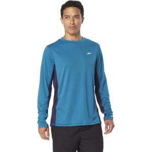 imageSpeedo Mens Uv Swim Shirt Long Sleeve Longview TeeOcean DepthsNavy