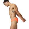 imageSpeedo Mens Swimsuit Brief PowerFlex Eco SolarAmber Wave Bright