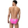 imageSpeedo Mens Swimsuit Brief PowerFlex Eco SolarFlare Pink