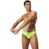 imageSpeedo Mens Swimsuit Brief PowerFlex Eco SolarHyper YellowCobalt