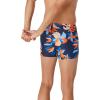 imageSpeedo Mens Swimsuit Square Leg Eco Flex BeachstarFloatable Floral Peacoat