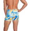 imageSpeedo Mens Swimsuit Square Leg Eco Flex BeachstarShore Swirl