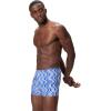 imageSpeedo Mens Swimsuit Square Leg Eco Flex BeachstarSonar Stripe Deep Sapphire