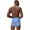 imageSpeedo Mens Swimsuit Square Leg Eco Flex BeachstarSonar Stripe Deep Sapphire