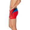imageSpeedo Mens Swimsuit Square Leg Eco Flex BeachstarSplice High Risk Red