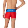 imageSpeedo Mens Swimsuit Square Leg Eco Flex BeachstarSplice High Risk Red