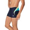 imageSpeedo Mens Swimsuit Square Leg Eco Flex BeachstarSplice Scuba Blue