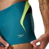 imageSpeedo Mens Swimsuit Square Leg Eco Flex BeachstarSplice Swell Green