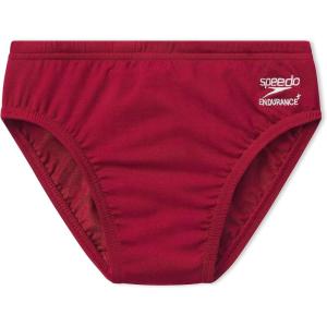 imageSpeedo Boys Swimsuit Brief Endurance Solid YouthTeam Maroon