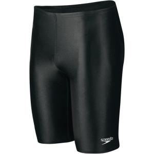 imageSpeedo Boys Swimsuit Jammer Powerflex Eco Solid Youth  Manufacturer DiscontinuedNew Black Hang
