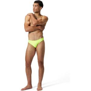 imageSpeedo Mens Swimsuit Brief PowerFlex Eco SolarHyper YellowCobalt