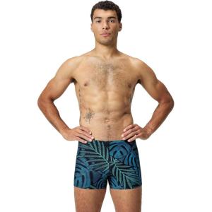 imageSpeedo Mens Swimsuit Square Leg Eco Flex BeachstarLeaf Spring