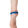 imageSpeedo Mens Swimsuit Euro Brief Endurance PrintedEven Flow Stripe