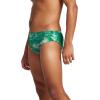 imageSpeedo Mens Poly Mesh Square Leg SwimsuitApple Green
