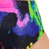 imageSpeedo Mens Poly Mesh Square Leg SwimsuitNeon Anthracite