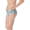imageSpeedo Mens Poly Mesh Square Leg SwimsuitWave Crusher Bright White