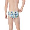 imageSpeedo Mens Poly Mesh Square Leg SwimsuitWave Crusher Bright White