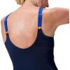 imageSpeedo Womens Swimsuit One Piece Sweetheart Moderate CutBanded PeacoatDeep Sapphire