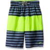 imageSpeedo Boys Classic Stripe Blocked Volley 18 BottomStripe Sport Neon