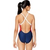 image:imageSpeedo Womens Swimsuit One Piece Prolt Relay BackRedWhiteBlue Splice