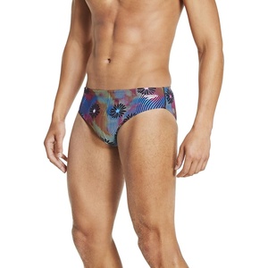 image:imageSpeedo Mens Printed BriefBlue Lemonade