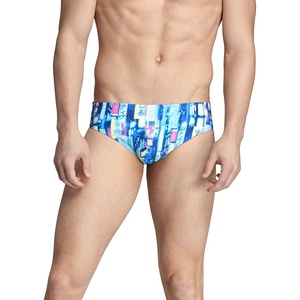 image:imageSpeedo Mens Printed BriefBlue Multi