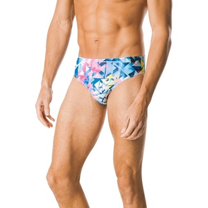 image:imageSpeedo Mens Printed BriefGreyAqua