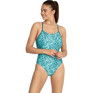 image:imageSpeedo Womens Swimsuit One Piece Prolt Relay BackTiger Ocean Depths