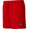 image:imageSpeedo Boys Swim Trunk Mid Length Redondo Solid26 High Risk Red