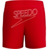 image:imageSpeedo Boys Swim Trunk Mid Length Redondo Solid26 High Risk Red