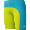image:imageSpeedo Boys Swimsuit Jammer Begin to Swim SolidBlock Gecko GreenPorcelain