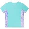 image:imageSpeedo Girls Uv Swim Shirt Short Sleeve Printed RashguardSeaside Marble