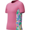 image:imageSpeedo Girls Uv Swim Shirt Short Sleeve Printed RashguardSixties Garden