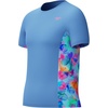 image:imageSpeedo Girls Uv Swim Shirt Short Sleeve Printed RashguardWatercolor Garden