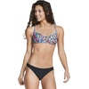 image:imageSpeedo Womens Swimsuit Top Bikini Endurance Lite Tie Back PrintRainbow Brights