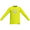 image:imageSpeedo Boys Uv Swim Shirt Long Sleeve Tee GraphicHyper Yellow