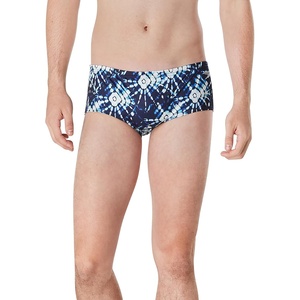 image:imageSpeedo Mens Swimsuit Euro Brief Endurance PrintedWaveleet Blue
