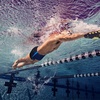 image:imageSpeedo Mens Swimsuit Square Leg SpliceNavyBlue